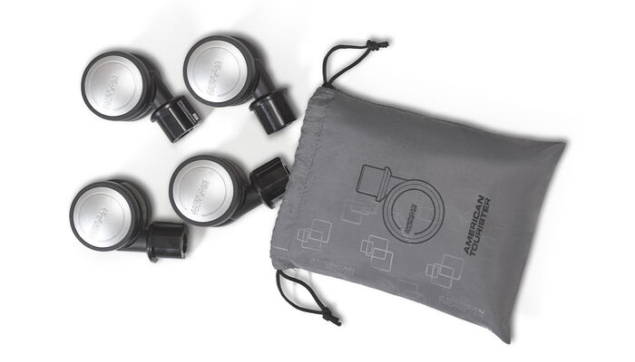 Woreczek na kółka w zestawie