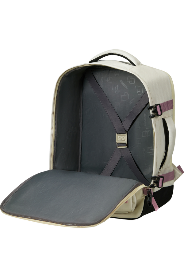 American Tourister Take2cabin Casual Backpack MS  Coconut Sand/Galactic Mauve