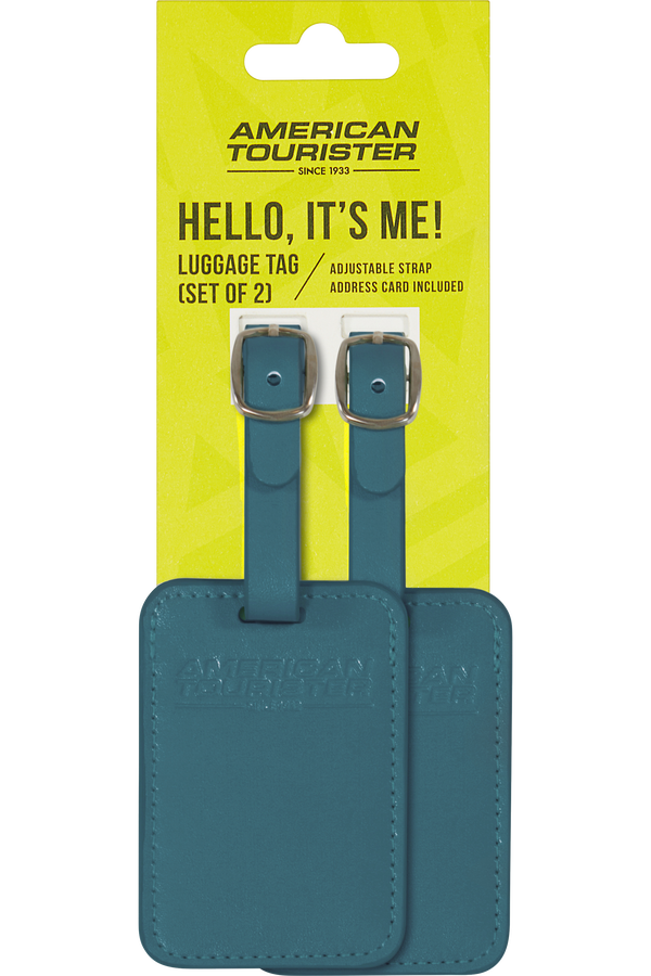 Luggage Tags Zawieszka na bagaż &ndash; Zestaw 2 sztuki