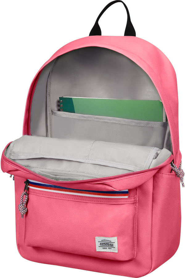 American Tourister UpBeat Backpack Zip  Sun Kissed Coral