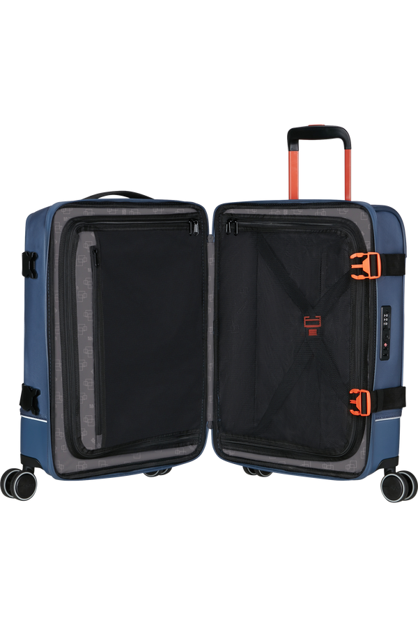 American Tourister Urban Track Spinner S TSA Coated 55cm  Navy/Orange