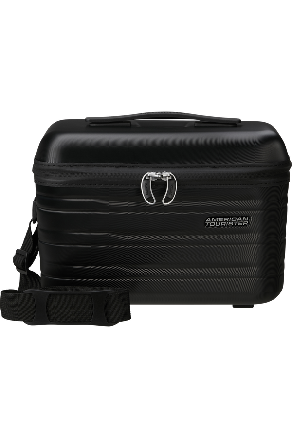 American Tourister Flashline Beauty Case  Shadow Black American Tourister Flashline Beauty Case  Shadow Black