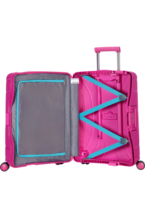 American Tourister Lock'n'Roll Spinner 55cm 40x55x20cm dynamiczny r&oacute;żowy