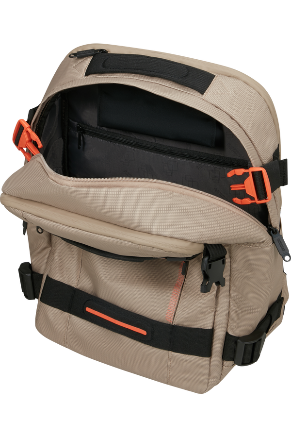 American Tourister Urban Track Laptop Backpack Coated 15.6'  Beige/Orange American Tourister Urban Track Laptop Backpack Coated 15.6'  Beige/Orange