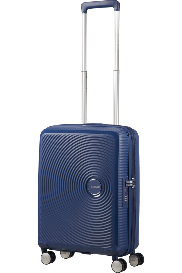 American Tourister Soundbox Spinner poszerzany 55cm Głęboki Grafit