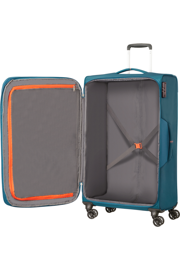AMERI 4WAY SHEER DOCKING TRENCH ② Crosstrack 79cm Walizka Duża Blue | American Tourister Polska