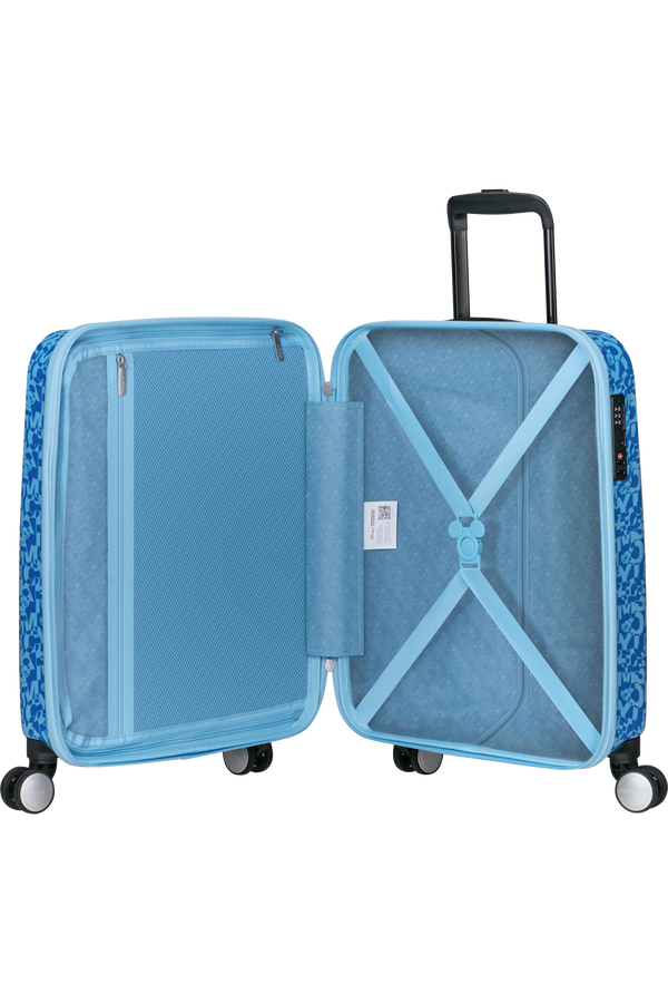 American Tourister Funlight Disney Spinner Disney 55cm  Mickey Lenticular Blue