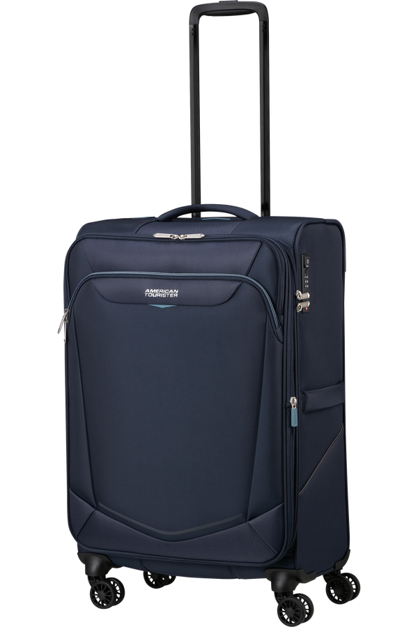 American Tourister SummerRide Spinner M EXP TSA 69cm Navy American Tourister SummerRide Spinner M EXP TSA 69cm Navy