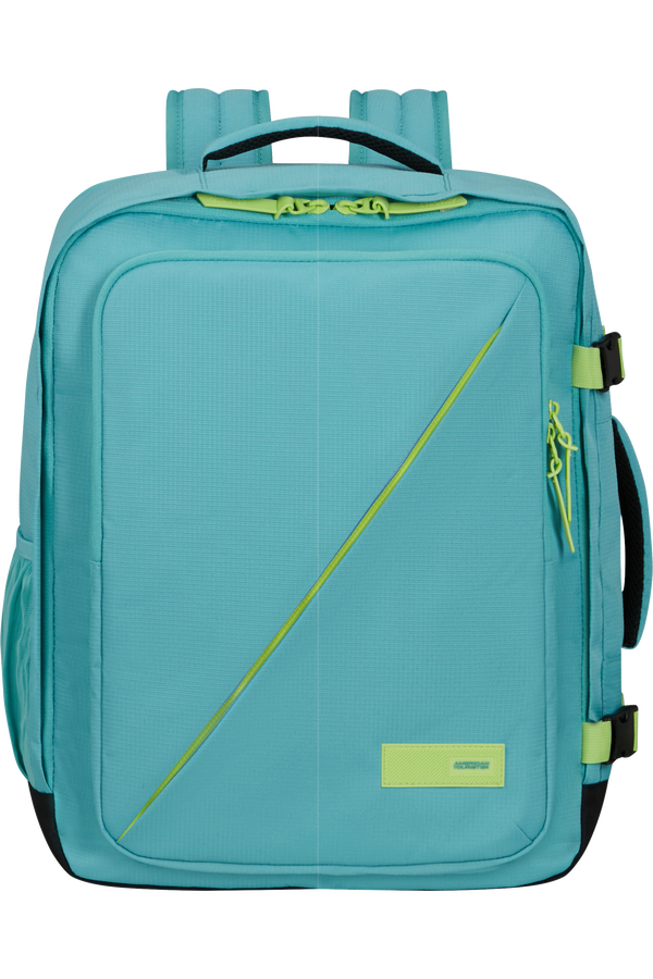 American Tourister Take2cabin Casual Backpack M  Dusty Turquoise/Lime American Tourister Take2cabin Casual Backpack M  Dusty Turquoise/Lime