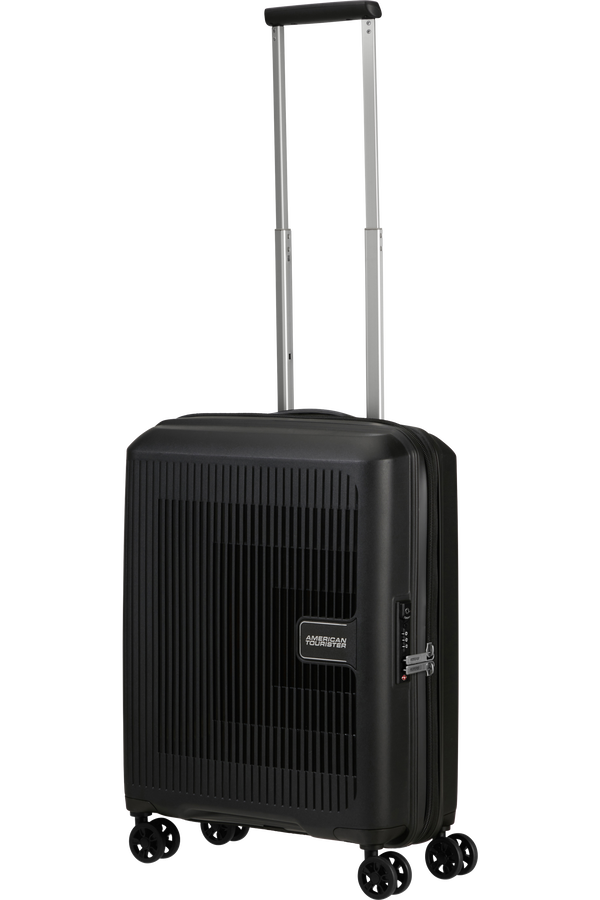 American Tourister Aerostep Spinner 55/20 Exp Tsa 55cm  Czarny