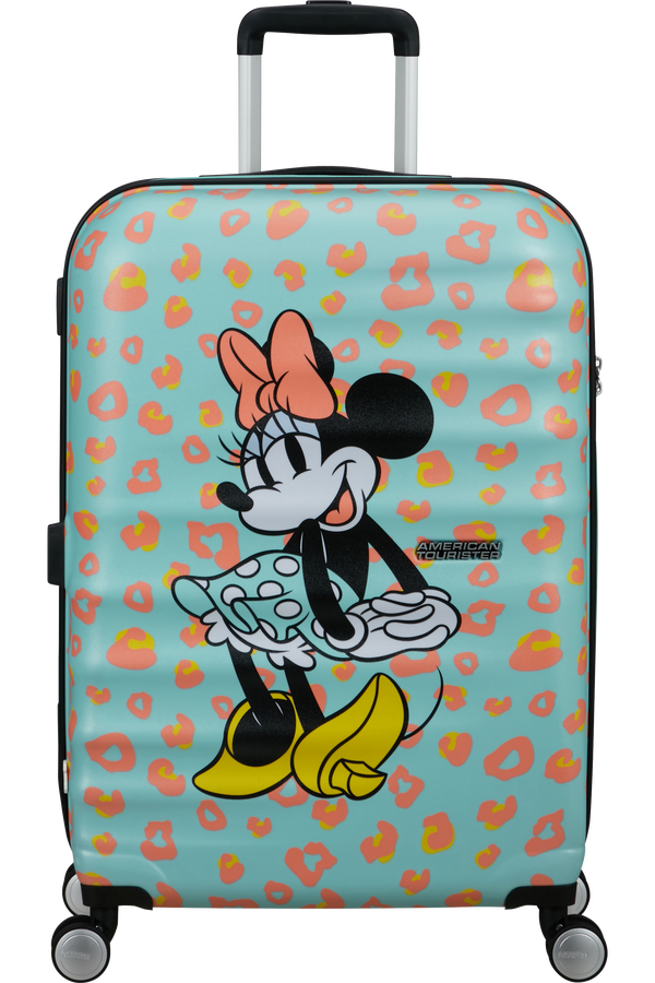 American Tourister Disney Wavebreaker Spinner TSA Disney Fl 67cm  Minnie Pastel Dots