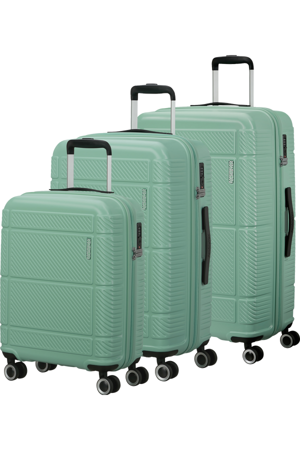 American Tourister Speedplay 3 PC Set A Soft Green