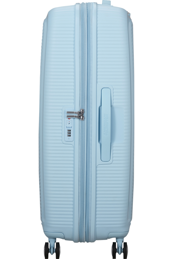 American Tourister SoundBox Spinner TSA Expandable 77cm  Pastel Blue