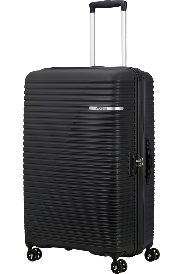 American Tourister Liftoff Spinner Exp Tsa 79cm  Czarny