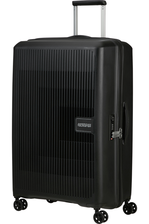 American Tourister Aerostep Spinner 77/28 Exp Tsa 77cm  Czarny