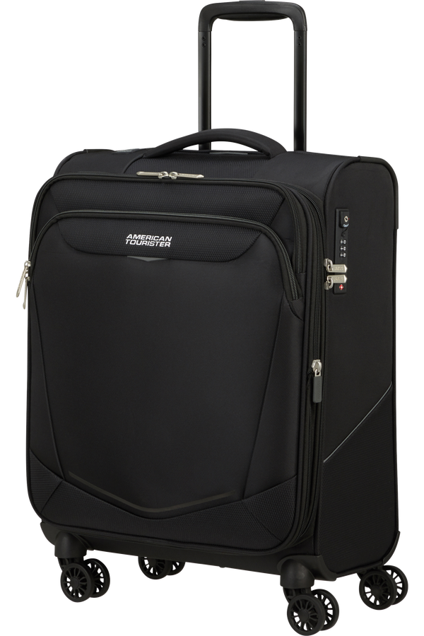 American Tourister SummerRide Spinner S EXP TSA 55cm Czarny