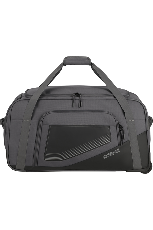 American Tourister City Racer Duffle with Wheels M  Czarny