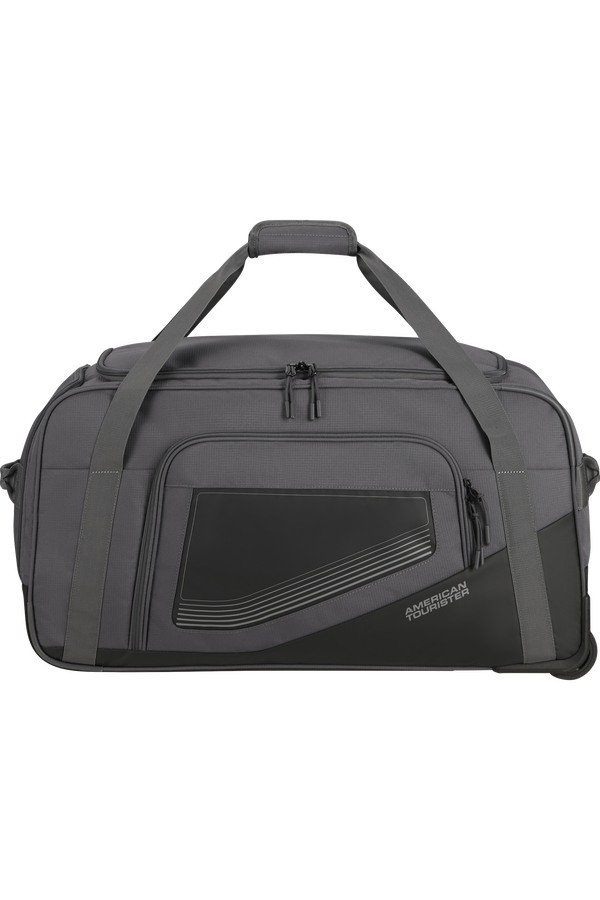 American Tourister City Racer Duffle with Wheels M Czarny