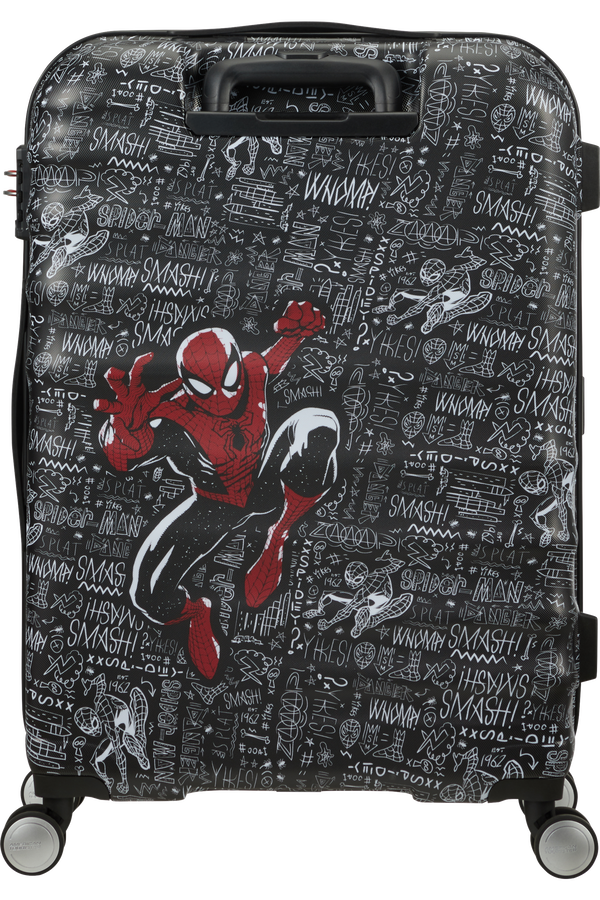 American Tourister Wavebreaker Disney Spinner 67cm  Spiderman Sketch
