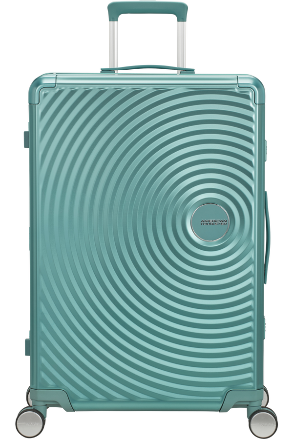 American Tourister Soundbox Alu Spinner TSA 77cm  Dusty Turquoise