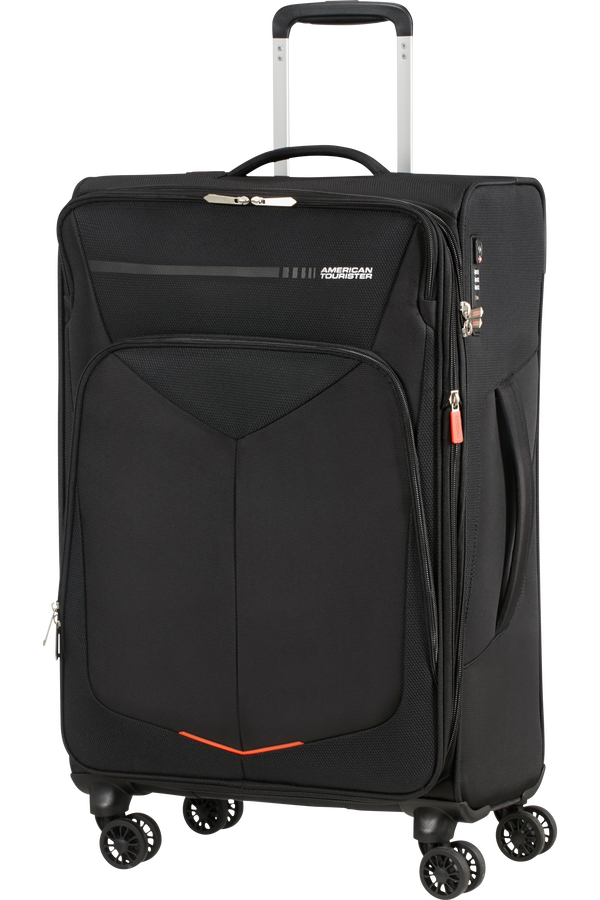 American Tourister Summerfunk Spinner Exp TSA 67cm  Czarny American Tourister Summerfunk Spinner Exp TSA 67cm  Czarny