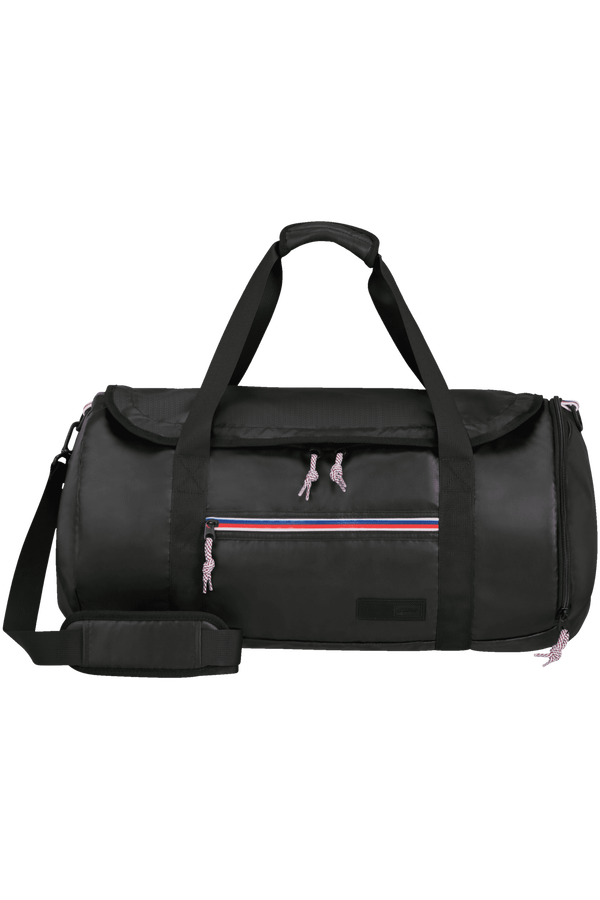 American Tourister Upbeat Pro Duffle Zip Coated  Czarny