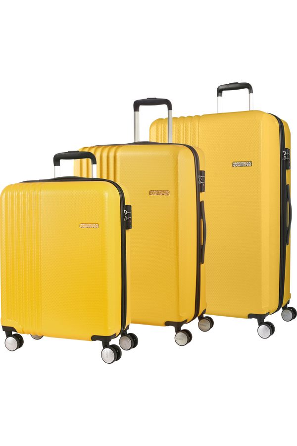 American Tourister Beachrider 3 Pc Set A  Ż&oacute;łty