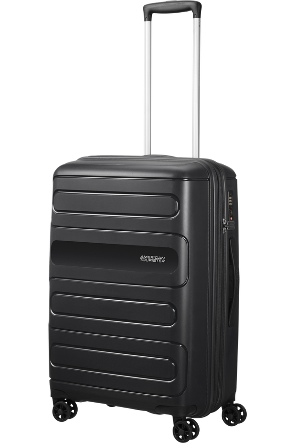 American Tourister Sunside Spinner Expandable 68cm  Czarny