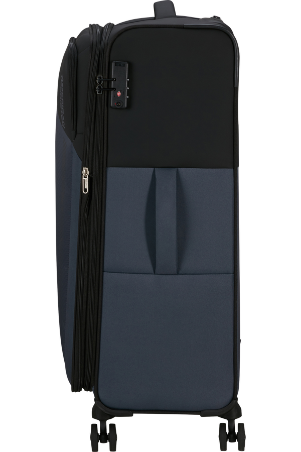 American Tourister Daring Dash Spinner Expandable TSA L  Czarny/Szary
