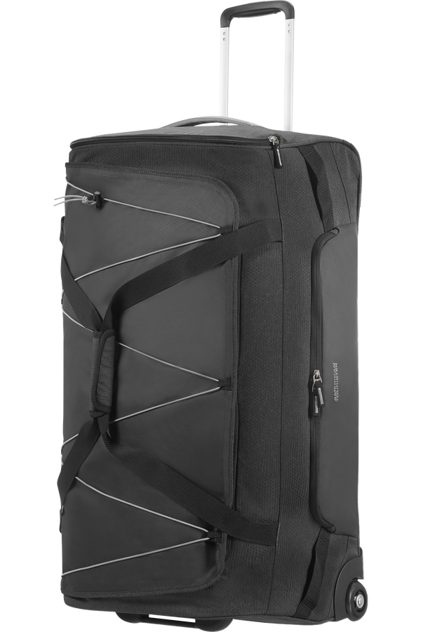 American Tourister Road Quest Duffle with Wheels L  Czarny/Szary