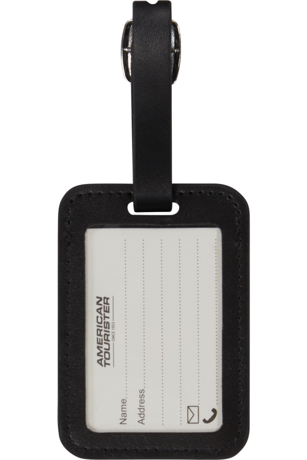 American Tourister American Tourist. Ta Luggage Tag X2  Czarny