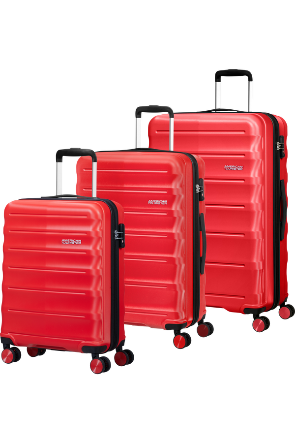 American Tourister Speedlink 3 PC Set A  Czerwony