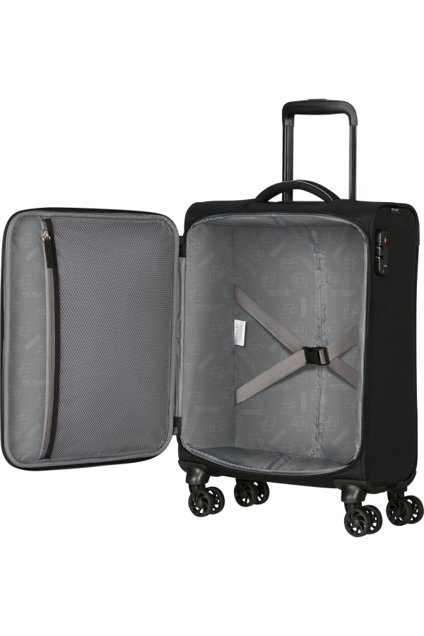 American Tourister Take2cabin Spinner Tsa 55cm  Czarny