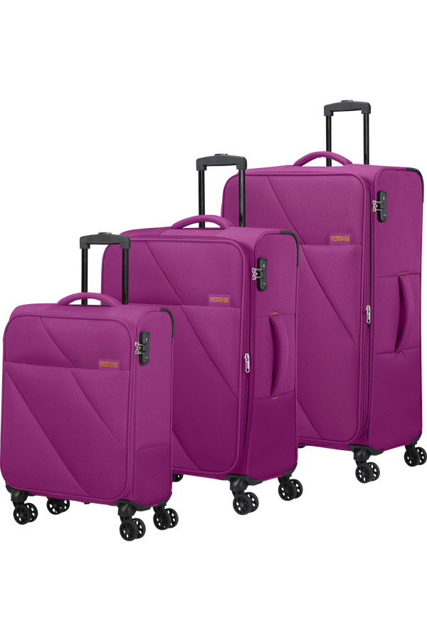 American Tourister Sun Break 3 PC SET A  Fuchsia