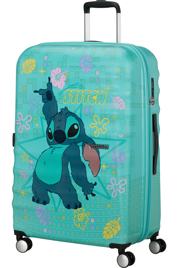 American Tourister Disney Wavebreaker Spinner TSA Disney Fl 77cm  Stitch Flower American Tourister Disney Wavebreaker Spinner TSA Disney Fl 77cm  Stitch Flower
