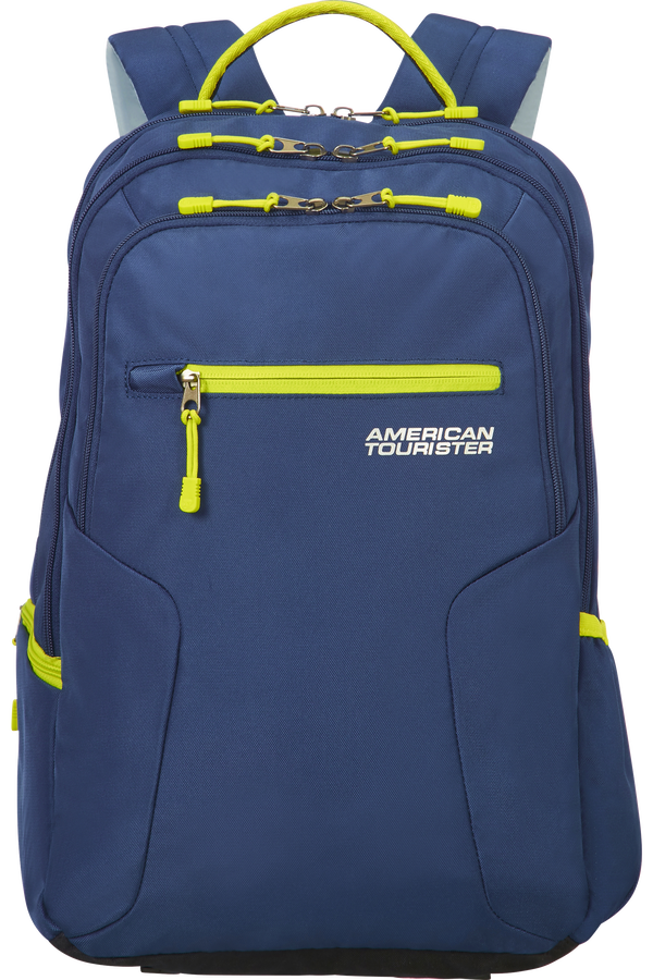 American Tourister Urban Groove Laptop Backpack True Navy/Lime