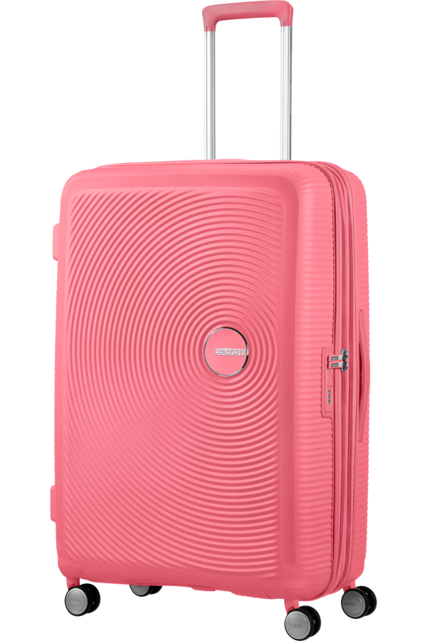American Tourister Soundbox Spinner Expandable 77cm  Sun Kissed Coral American Tourister Soundbox Spinner Expandable 77cm  Sun Kissed Coral