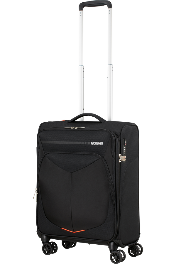 American Tourister Summerfunk Spinner Strict TSA 55cm  Czarny