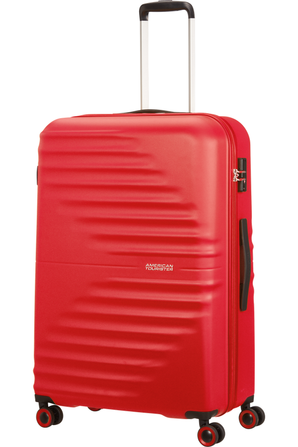 American Tourister Wavetwister Spinner TSA 77cm  Vivid Red