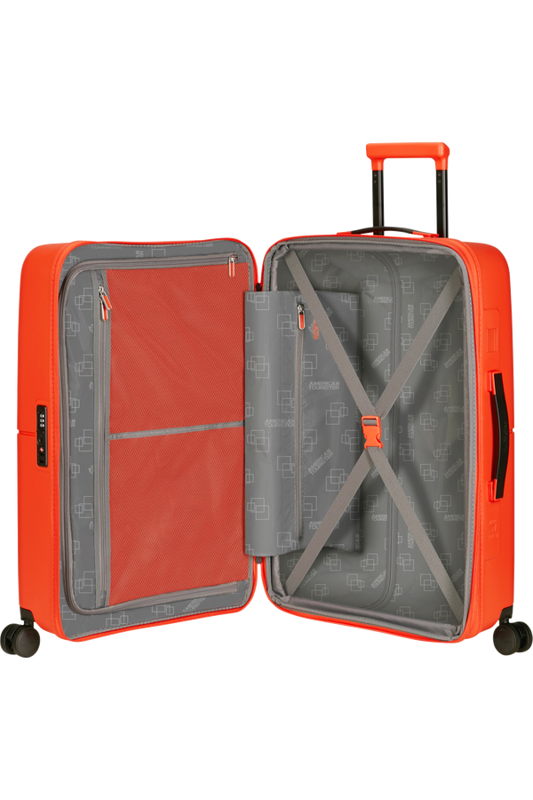 American Tourister DashPop Spinner Expandable TSA 67cm  Tangerine Red American Tourister DashPop Spinner Expandable TSA 67cm  Tangerine Red