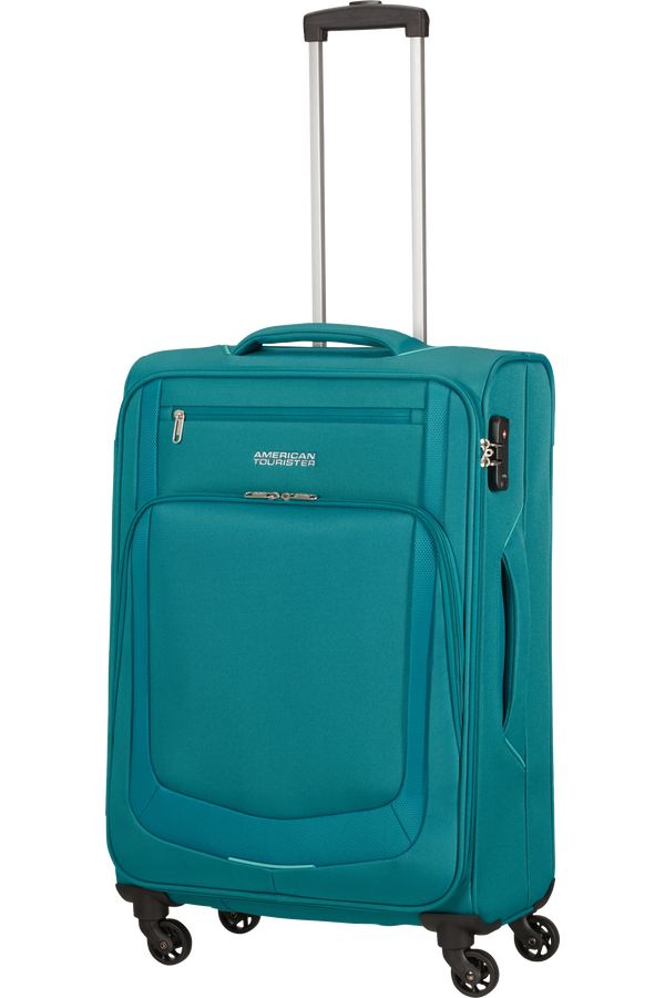 American Tourister Summer Session Spinner TSA M  Niebieski/Jasnoniebieski American Tourister Summer Session Spinner TSA M  Niebieski/Jasnoniebieski