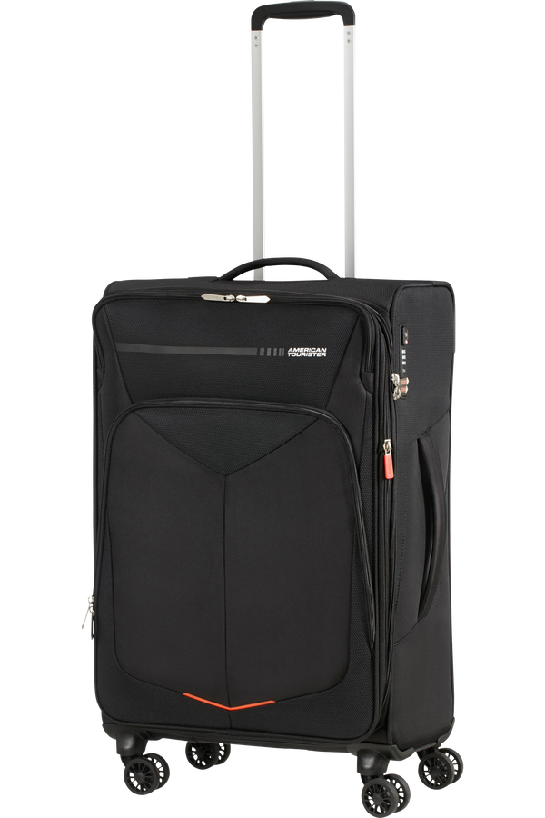 American Tourister Summerfunk Spinner Exp TSA 67cm  Czarny American Tourister Summerfunk Spinner Exp TSA 67cm  Czarny