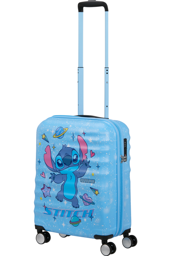 Disney Wavebreaker 55cm Bagaż podręczny | American Tourister Disney Wavebreaker Spinner TSA Disney Fl 55cm  Stitch Universe