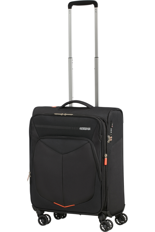 American Tourister Summerfunk Spinner Exp TSA 55cm  Czarny