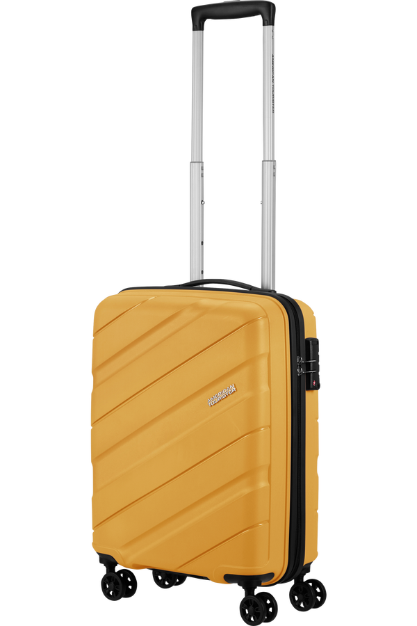Jetdriver 3.0 55cm Walizka na 4 kołach | American Tourister Jetdriver 3.0 Spinner 55/20 TSA 55cm  Banana Cream