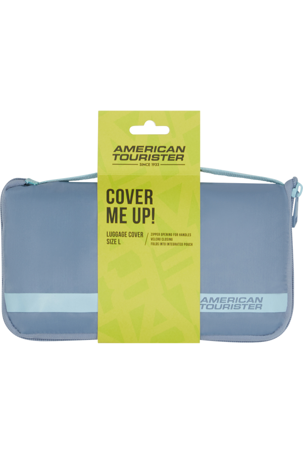 American Tourister American Tourist. Ta Foldable Luggage Cover L  Stone Blue/Blue