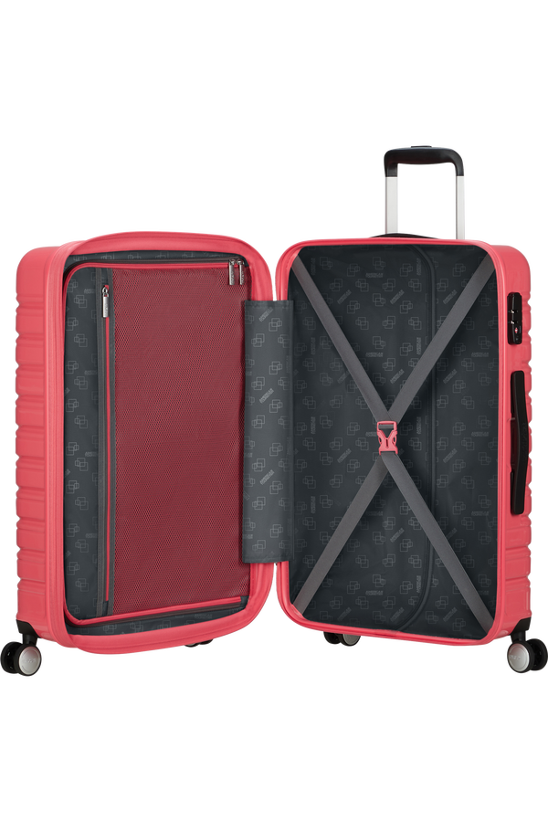 American Tourister Flashline Pop Spinner Exp TSA 67cm  Coral Pink