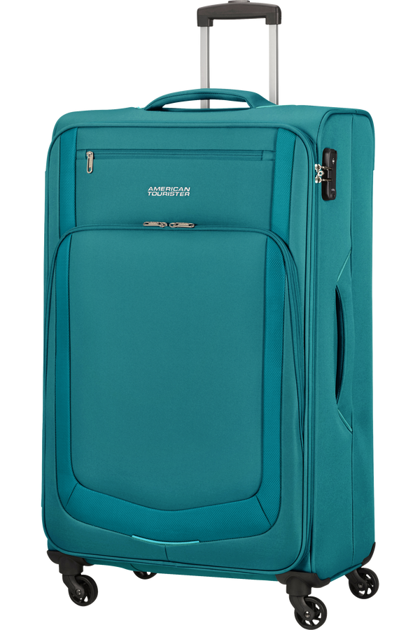 American Tourister Summer Session Spinner TSA L  Niebieski/Jasnoniebieski