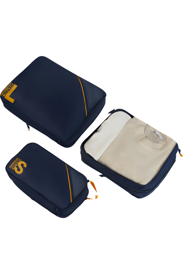 Packing Cubes Zestaw 3 organizer&oacute;w do pakowania