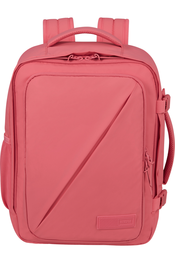 American Tourister Take2cabin Casual Backpack Puff S/M  Pink Glitch
